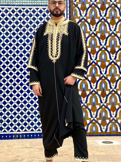Gandoura homme avec le Jabadour plus Selham