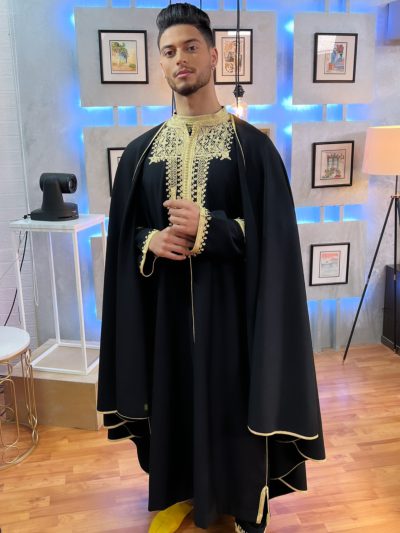 Gandoura homme avec le Jabadour plus Selham