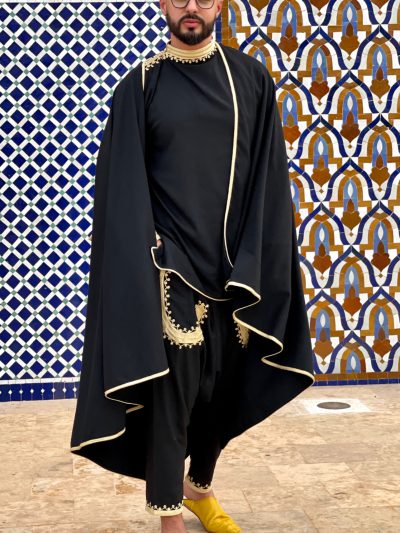 Gandoura homme avec le Jabadour plus Selham