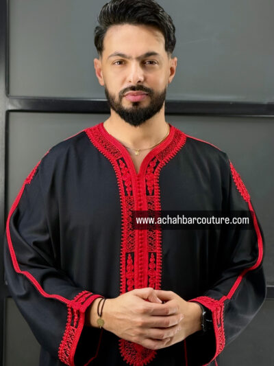 Gandoura homme avec le pantalon
