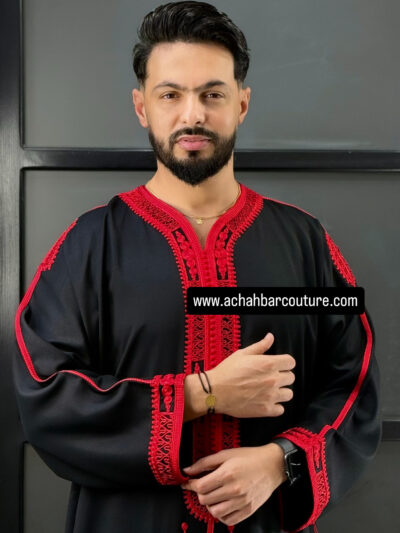 Gandoura homme avec le pantalon