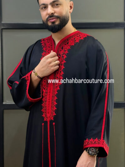 Gandoura homme avec le pantalon