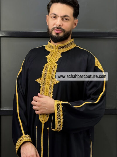 Gandoura homme avec le pantalon