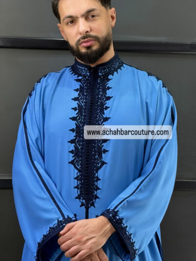 Gandoura homme avec le pantalon