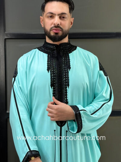 Gandoura homme avec le pantalon