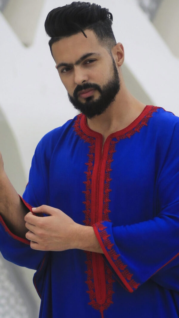 Gandoura Homme En Tissu khayt