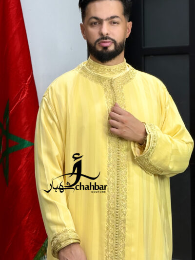 Caftan Homme chic avec le Jabador
