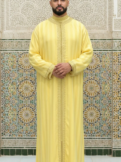 Caftan Homme chic avec le Jabador
