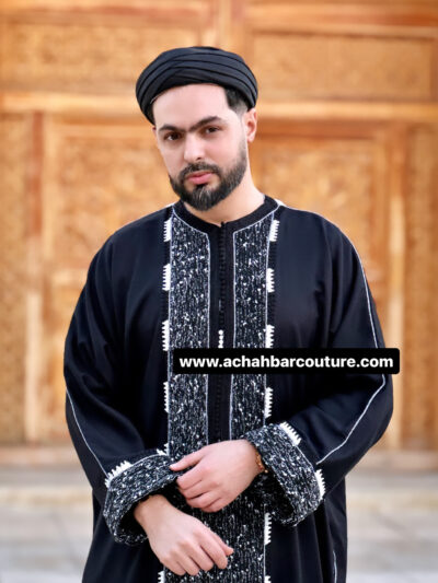 Gandoura homme avec le pantalon
