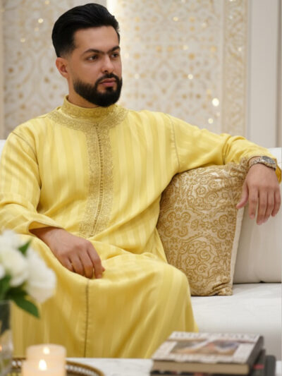 Caftan Homme chic avec le Jabador