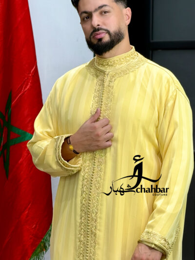 Caftan Homme chic avec le Jabador