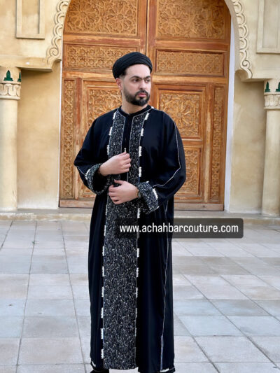 Gandoura homme avec le pantalon