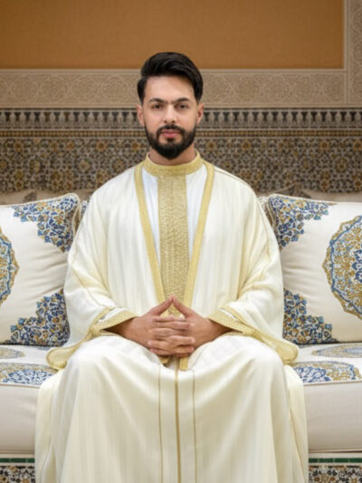 Caftan Homme chic 3 pieces