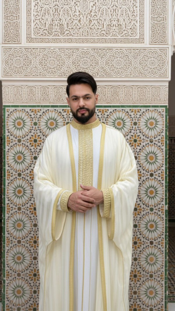 Caftan Homme chic 3 pieces
