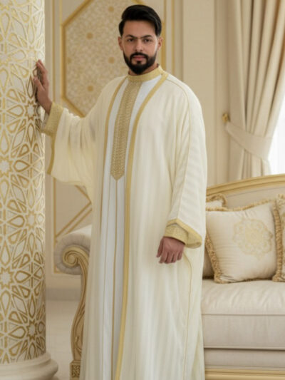 Caftan Homme chic 3 pieces