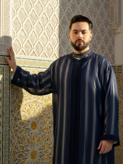 Caftan Homme chic avec le jabador