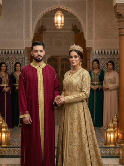 Caftan Homme chic pour Mariage