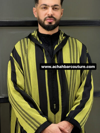 Djellaba Homme susdi avec jabador de qualité
