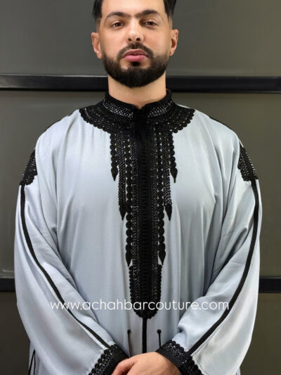 Gandoura homme avec le pantalon