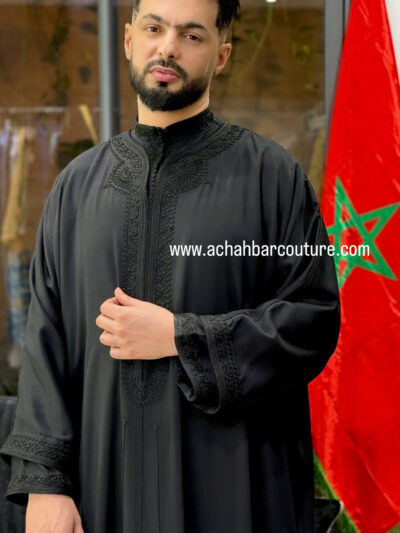 Gandoura homme avec le jabador