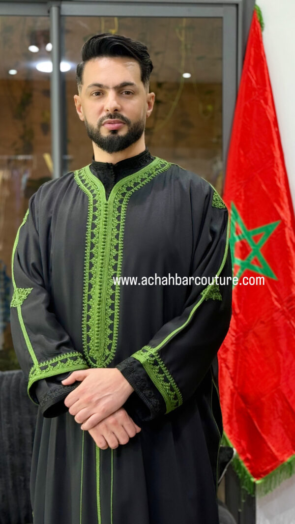 Gandoura homme avec le jabador