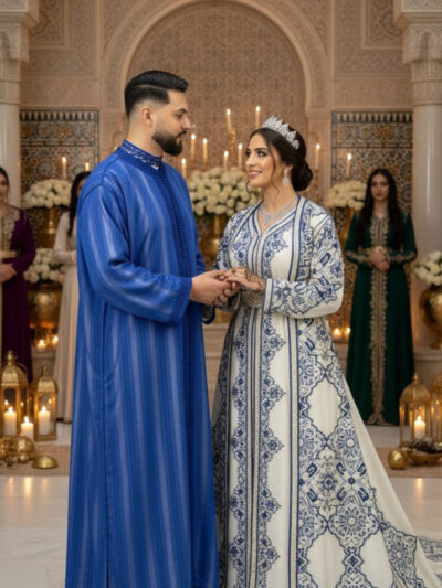 Caftan Homme chic avec le Jabador
