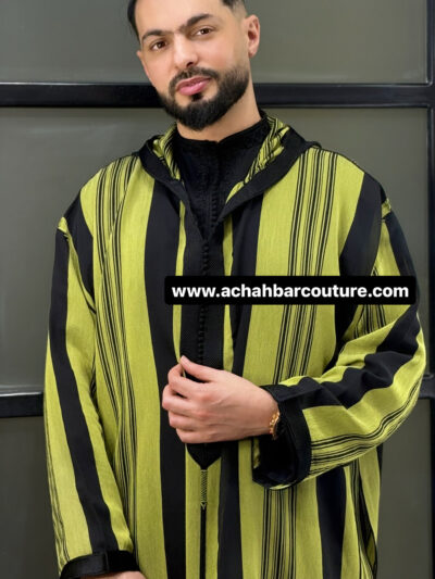 Djellaba Homme susdi avec jabador de qualité