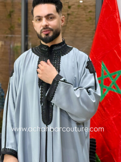 Gandoura homme avec le pantalon