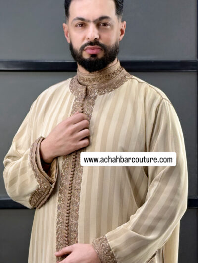 Caftan Homme chic avec le Jabador