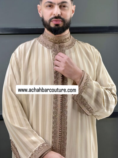 Caftan Homme chic avec le Jabador