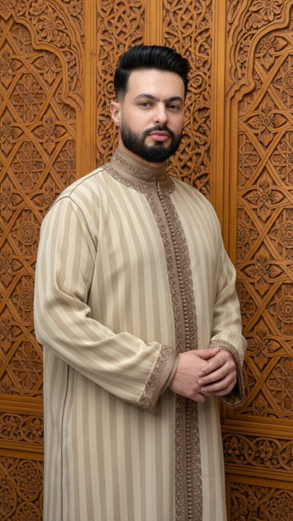 Caftan Homme chic avec le Jabador