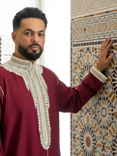 Caftan homme avec le pantalon