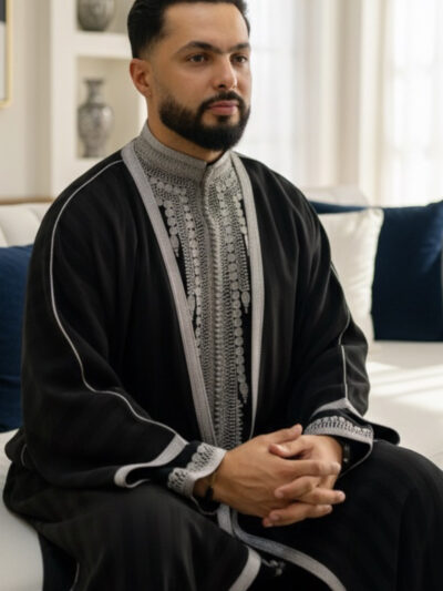 Caftan Homme chic 3 pieces