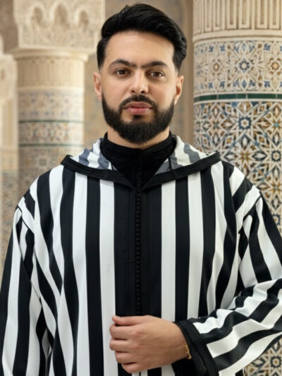 Djellaba homme avec Jabadour