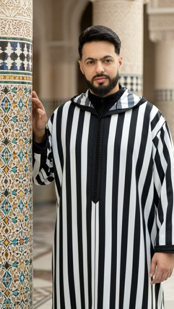 Djellaba homme avec Jabadour