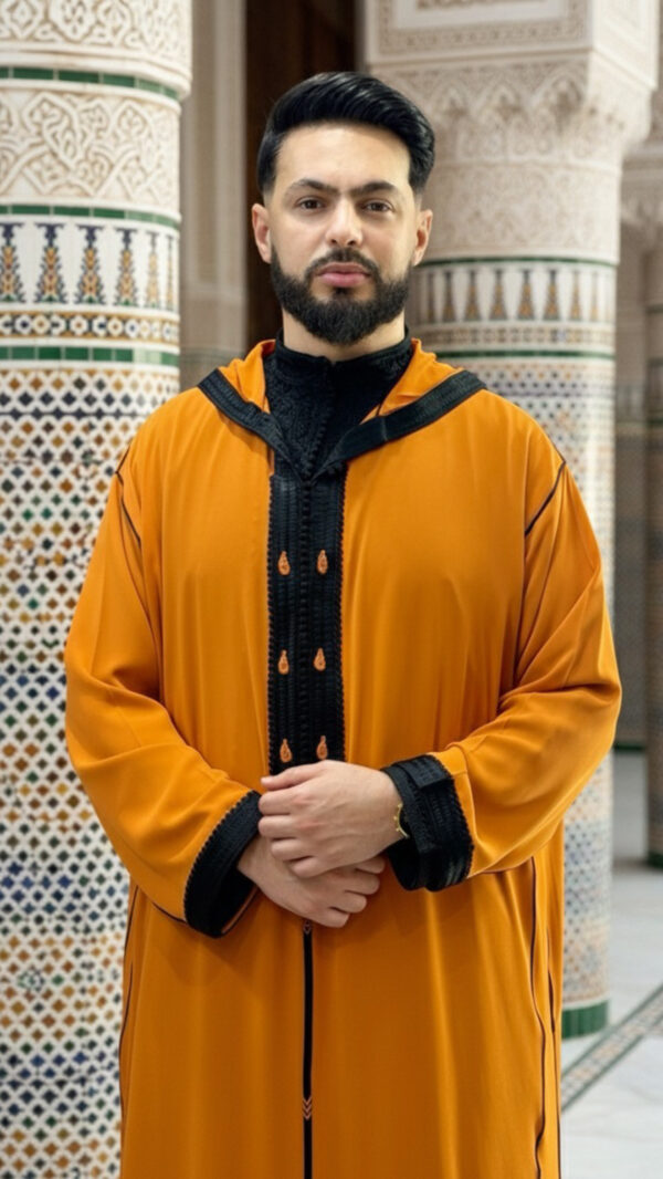 Djellaba homme avec Jabadour