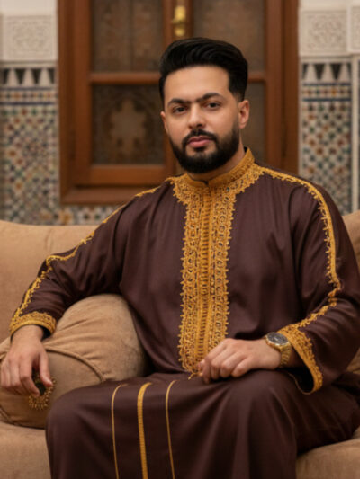 Gandoura Homme avec le pantalon